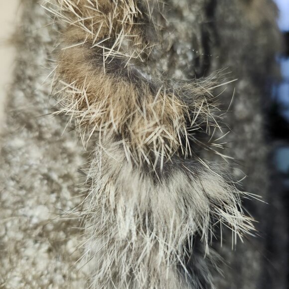 Love Token Fur Trim Open-Front Luxury BOHO Cascade Vest - Picture 10 of 13